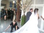 A entrada da noiva