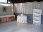 Casamento Decorao em Tecido no Espao Buffet Felice