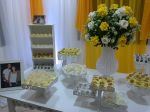 Casamento Amarelo e Branco