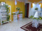 Casamento Amarelo e Branco