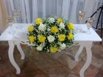 Casamento Amarelo e Branco