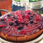 Torta Chessecake de frutas vermelhas