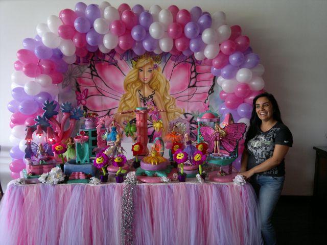 Decoração Barbie Morena