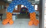 decorao com bales galinha pintadinha