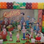 Chaves com tela de bales