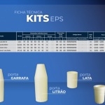 Suporte de Isopor para.
Portas: Litro, Garrafa, lata e long neck