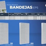 Bandejas p/ mudas isopor- Tamanhos Diversos
128/ 200/ 288 cavidades